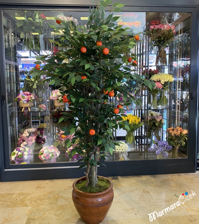 Artificial Mandarin Tree