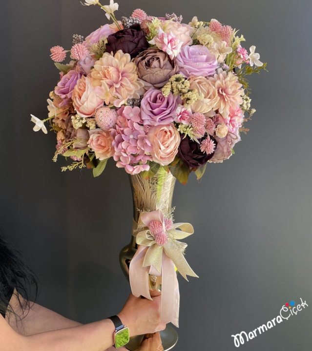 Artificial Engagement Flower And Chocolate