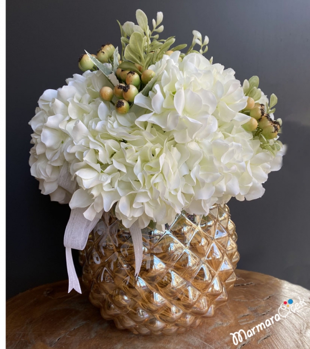 Artificial Hydrangea Arrangement