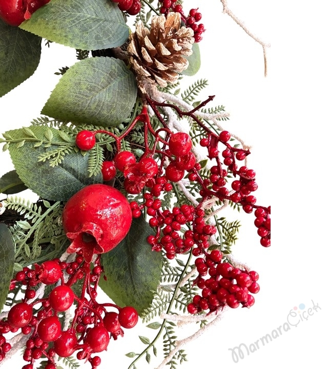 Yeni Yıl Kapı Çelengi