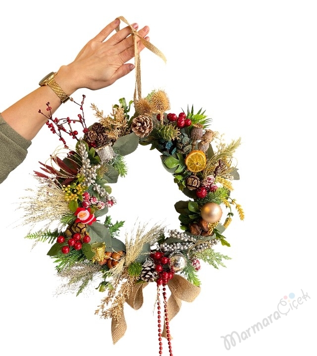 Yılbaşı Kapı Çelengi